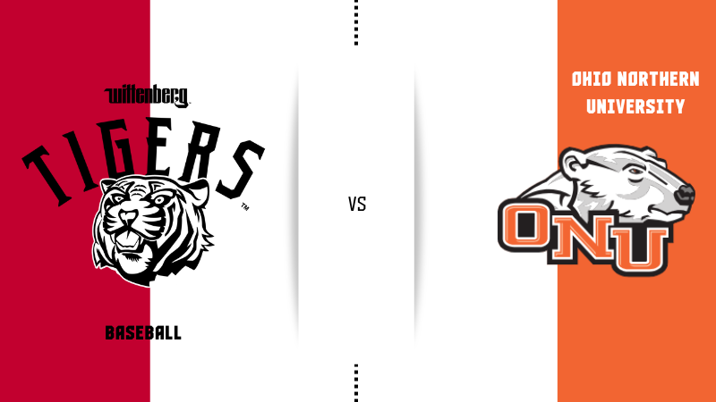 Wittenberg Baseball Vs Ohio Northern