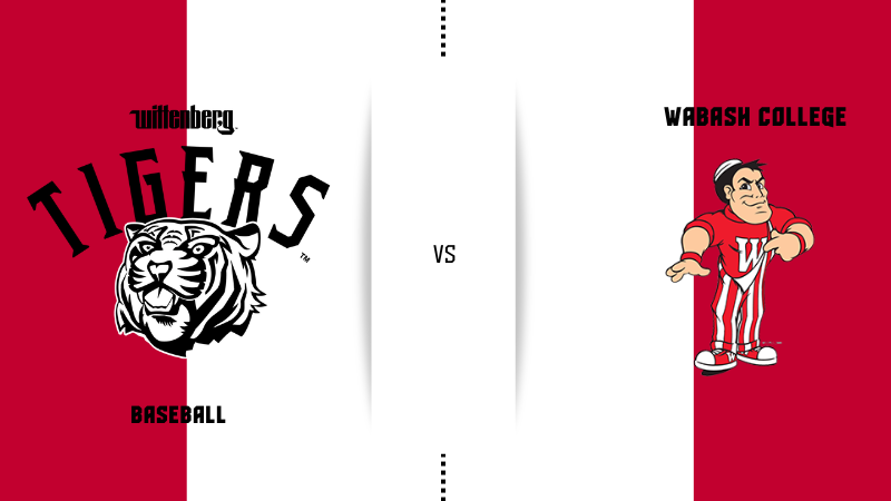 Wittenberg Baseball Vs Wabash