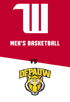Wittenberg Men\'s Basketball vs DePauw