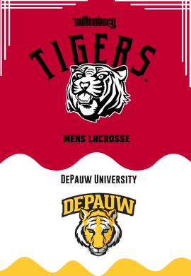 Wittenberg Mens Lacrosse vs DePauw