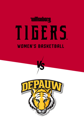 Wittenberg Women Basketball vs DePauw