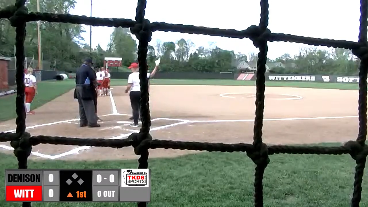 Wittenberg Softball vs Denison Game 1